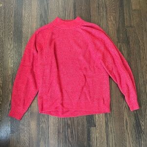 Gap red turtleneck sweater